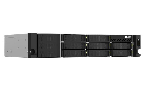 Qnap TS-864eU-RP-8G, 2U, 8 x 2.5"/3.5" SATA, Intel Celeron N5095 4C/4T, 8 GB DDR4 onboard not expandable, 2 x 2.5GbE, Redundant QNAP Qnap TS-864eU-RP-8G, 2U, 8 x 2.5"/3.5" SATA, Intel Celeron N5095 4C/4T, 8 GB DDR4 onboard not expandable, 2 x 2.5GbE, Redundant QNAP
