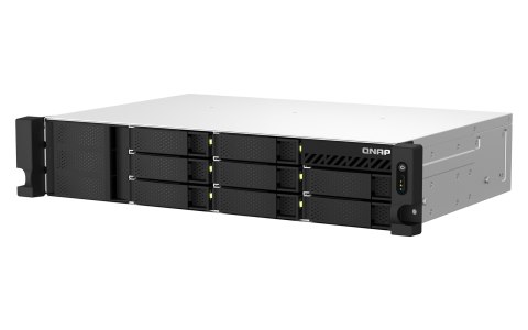 Qnap TS-864eU-RP-8G, 2U, 8 x 2.5"/3.5" SATA, Intel Celeron N5095 4C/4T, 8 GB DDR4 onboard not expandable, 2 x 2.5GbE, Redundant QNAP Qnap TS-864eU-RP-8G, 2U, 8 x 2.5"/3.5" SATA, Intel Celeron N5095 4C/4T, 8 GB DDR4 onboard not expandable, 2 x 2.5GbE, Redundant QNAP