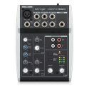 Behringer 502S - 5-kanałowy kompaktowy mikser analogowy z interfejsem USB zaprojektowany specjalnie do obsługi podcastów, stream Behringer