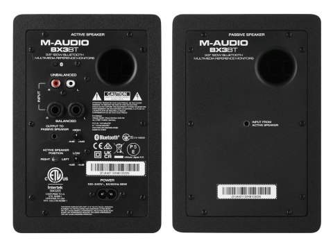 M-AUDIO BX3 Pair BT - Para Monitorów Odsłuchowych Bluetooth M-AUDIO M-AUDIO BX3 Pair BT - Para Monitorów Odsłuchowych Bluetooth M-AUDIO