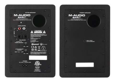 M-AUDIO BX4 Pair BT - Para Monitorów Odsłuchowych Bluetooth M-AUDIO M-AUDIO BX4 Pair BT - Para Monitorów Odsłuchowych Bluetooth M-AUDIO