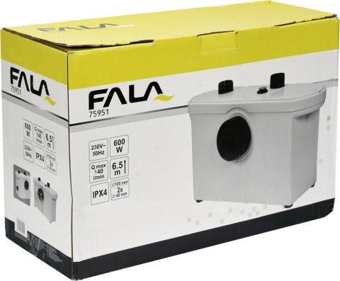 POMPA WC 600W Z ROZDRABNIACZEM TOYA POMPA WC 600W Z ROZDRABNIACZEM TOYA