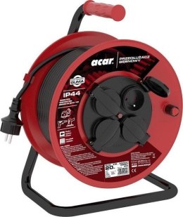 Przedłużacz zwijany Acar PZ-4Z/STM H05RR-F 3G2.5 20M Acar