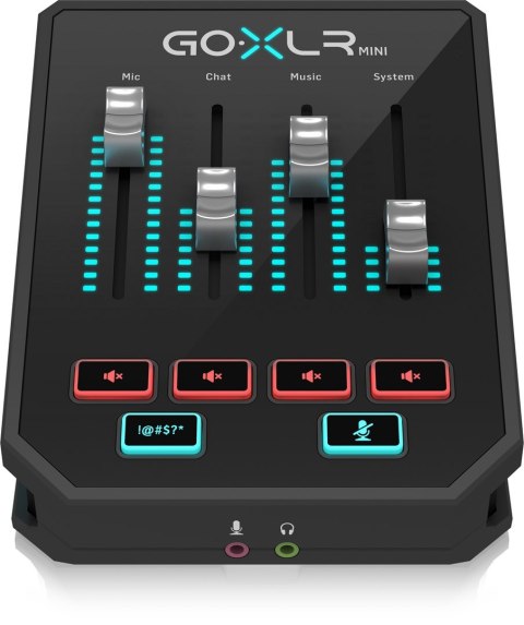 TC Helicon Go XLR Mini - Mikser i interfejs audio USB TC HELICON TC Helicon Go XLR Mini - Mikser i interfejs audio USB TC HELICON