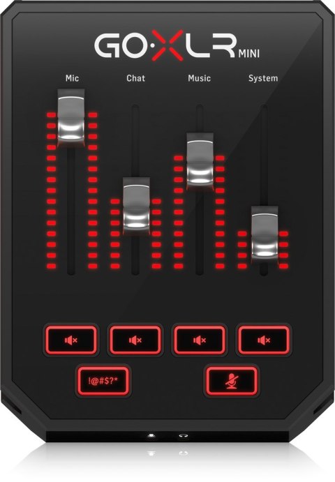 TC Helicon Go XLR Mini - Mikser i interfejs audio USB TC HELICON TC Helicon Go XLR Mini - Mikser i interfejs audio USB TC HELICON
