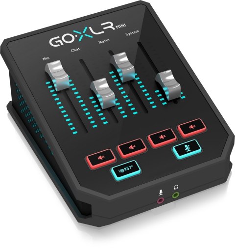 TC Helicon Go XLR Mini - Mikser i interfejs audio USB TC HELICON TC Helicon Go XLR Mini - Mikser i interfejs audio USB TC HELICON