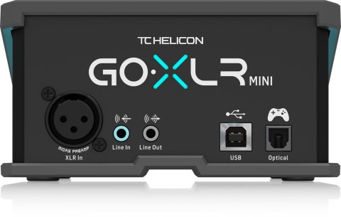 TC Helicon Go XLR Mini - Mikser i interfejs audio USB TC HELICON TC Helicon Go XLR Mini - Mikser i interfejs audio USB TC HELICON