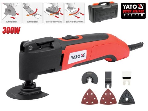 Urządzenie wielofunkcyjne z akcesoriami 300W YATO YATO Urządzenie wielofunkcyjne z akcesoriami 300W YATO YATO