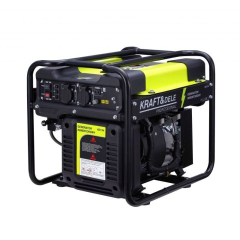 Agregat prądotwórczy / generator inwertorowy 3,5kW 12/230V K&D KD134 (WYPRZEDAŻ) KRAFT&DELE