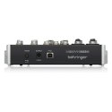 Behringer 802S - 8-kanałowy kompaktowy mikser analogowy z interfejsem USB zaprojektowany specjalnie do obsługi podcastów, stream Behringer