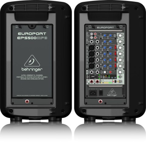Behringer EPS500MP3 - Zestaw nagłośnieniowy Behringer Behringer EPS500MP3 - Zestaw nagłośnieniowy Behringer