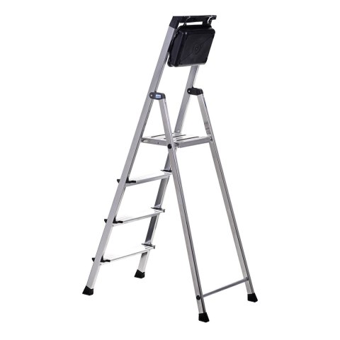 Drabina 4 stopniowa aluminiowa Krause Secury 126528 Krause Drabina 4 stopniowa aluminiowa Krause Secury 126528 Krause