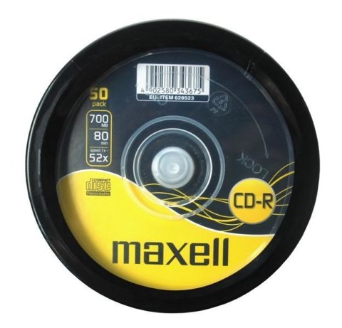 MAXELL CD-R 700 MB 52x80 min, blister, płyta Maxell MAXELL CD-R 700 MB 52x80 min, blister, płyta Maxell