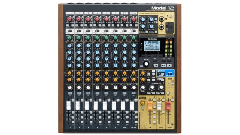 Tascam Model 12 - 10-kanałowy mikser z 12-ścieżkowym rejestratorem TASCAM Tascam Model 12 - 10-kanałowy mikser z 12-ścieżkowym rejestratorem TASCAM