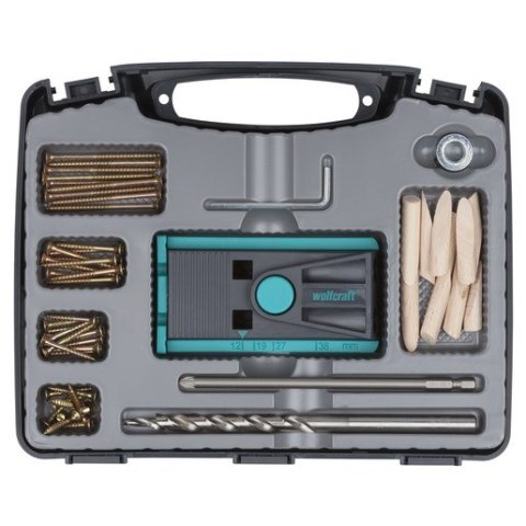 Zestaw do połączeń w drewnie Wolfcraft Undercover Jig Wolfcraft Zestaw do połączeń w drewnie Wolfcraft Undercover Jig Wolfcraft