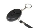 Alarm osobisty GUARD Scorpion z latarką LED, czarny, syrena 120dB (YC-003-BL) GUARD