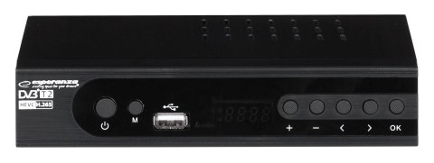 ESPERANZA TUNER DVB-T2 H.265/HEVC EV106P Esperanza ESPERANZA TUNER DVB-T2 H.265/HEVC EV106P Esperanza