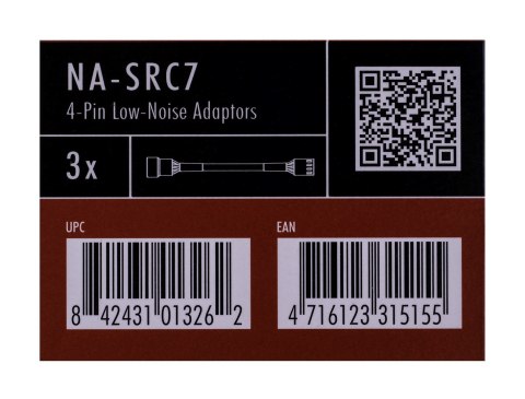 Mocowanie wentylatora NOCTUA NA-SRC7 3 szt. Low-Noise Adaptors 4-Pin Noctua Mocowanie wentylatora NOCTUA NA-SRC7 3 szt. Low-Noise Adaptors 4-Pin Noctua
