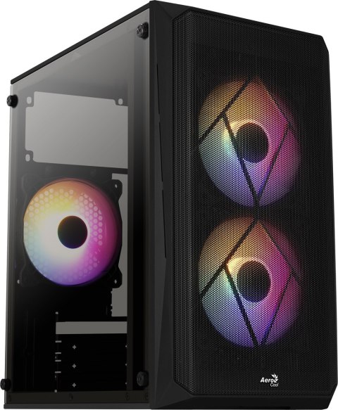 OBUDOWA AEROCOOL GS CS-107-A-BK-v2 FRGB Aerocool OBUDOWA AEROCOOL GS CS-107-A-BK-v2 FRGB Aerocool