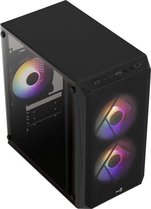 OBUDOWA AEROCOOL GS CS-107-A-BK-v2 FRGB Aerocool OBUDOWA AEROCOOL GS CS-107-A-BK-v2 FRGB Aerocool