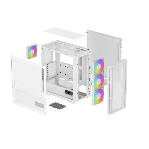 Obudowa DeepCool CH560 ARGB Digital White (R-CH560-WHAPE4D-G-1) DEEPCOOL Obudowa DeepCool CH560 ARGB Digital White (R-CH560-WHAPE4D-G-1) DEEPCOOL