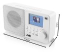 Radio JVC DAB RA-E611W-DAB white JVC