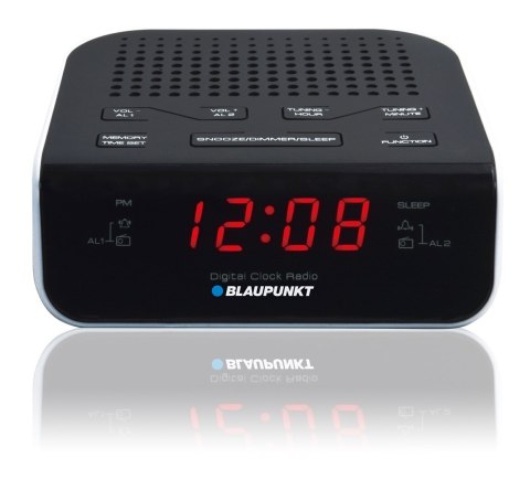 Radiobudzik Blaupunkt CR5WH czarno-biały Blaupunkt Radiobudzik Blaupunkt CR5WH czarno-biały Blaupunkt