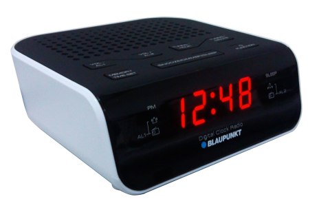 Radiobudzik Blaupunkt CR5WH czarno-biały Blaupunkt Radiobudzik Blaupunkt CR5WH czarno-biały Blaupunkt