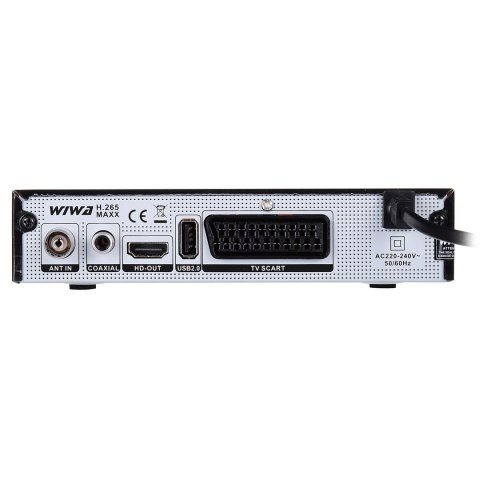 Tuner TV WIWA H.265 2790Z (DVB-T, HEVC/H.265, MPEG-4 AVC/H.264) WIWA Tuner TV WIWA H.265 2790Z (DVB-T, HEVC/H.265, MPEG-4 AVC/H.264) WIWA