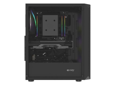 FURY OBUDOWA KOMPUTEROWA FURY SHOBO SH4F RGB MIDI Z OKNEM CZARNA FURY FURY OBUDOWA KOMPUTEROWA FURY SHOBO SH4F RGB MIDI Z OKNEM CZARNA FURY