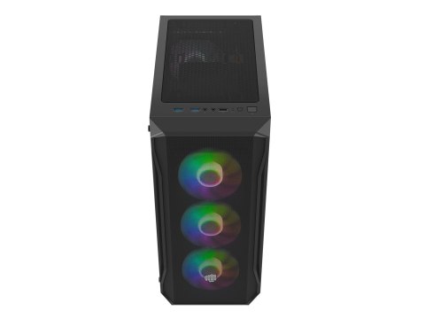 FURY OBUDOWA KOMPUTEROWA FURY SHOBO SH4F RGB MIDI Z OKNEM CZARNA FURY FURY OBUDOWA KOMPUTEROWA FURY SHOBO SH4F RGB MIDI Z OKNEM CZARNA FURY