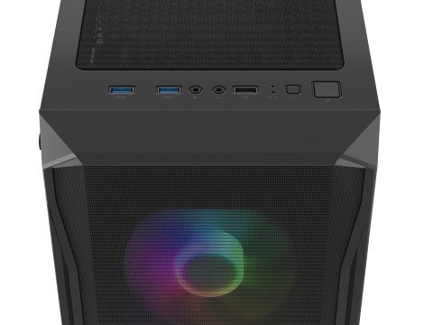 FURY OBUDOWA KOMPUTEROWA FURY SHOBO SH4F RGB MIDI Z OKNEM CZARNA FURY FURY OBUDOWA KOMPUTEROWA FURY SHOBO SH4F RGB MIDI Z OKNEM CZARNA FURY