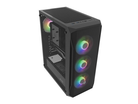 FURY OBUDOWA KOMPUTEROWA FURY SHOBO SH4F RGB MIDI Z OKNEM CZARNA FURY FURY OBUDOWA KOMPUTEROWA FURY SHOBO SH4F RGB MIDI Z OKNEM CZARNA FURY