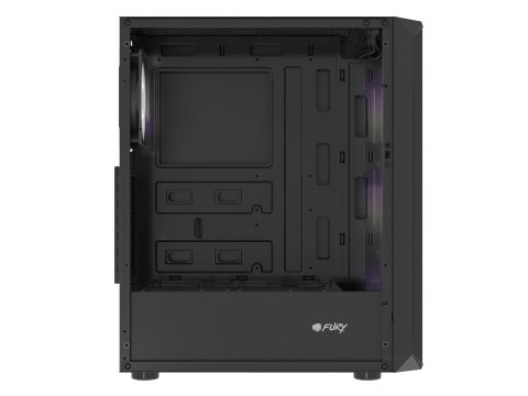 FURY OBUDOWA KOMPUTEROWA FURY SHOBO SH4F RGB MIDI Z OKNEM CZARNA FURY FURY OBUDOWA KOMPUTEROWA FURY SHOBO SH4F RGB MIDI Z OKNEM CZARNA FURY