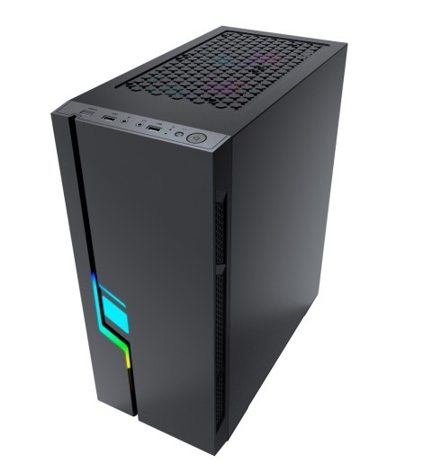 GEMBIRD OBUDOWA FORNAX 2000RGB MIDI-TOWER (USB 3.0, HD AUDIO) PODŚWIETLENIE RGB, GAMINGOWY DESIGN, CZARNA GEMBIRD GEMBIRD OBUDOWA FORNAX 2000RGB MIDI-TOWER (USB 3.0, HD AUDIO) PODŚWIETLENIE RGB, GAMINGOWY DESIGN, CZARNA GEMBIRD