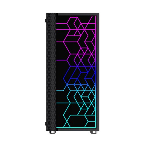 GEMBIRD OBUDOWA FORNAX 2500 MIDI-TOWER (1X USB 3.0, 2X USB 2.0, HD AUDIO, SZKLANY PANEL BOCZNY) CZARNA GEMBIRD GEMBIRD OBUDOWA FORNAX 2500 MIDI-TOWER (1X USB 3.0, 2X USB 2.0, HD AUDIO, SZKLANY PANEL BOCZNY) CZARNA GEMBIRD