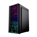GEMBIRD OBUDOWA FORNAX 2500 MIDI-TOWER (1X USB 3.0, 2X USB 2.0, HD AUDIO, SZKLANY PANEL BOCZNY) CZARNA GEMBIRD
