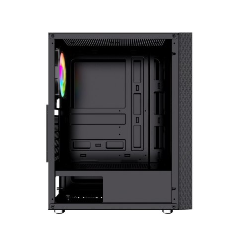 GEMBIRD OBUDOWA FORNAX 2500 MIDI-TOWER (1X USB 3.0, 2X USB 2.0, HD AUDIO, SZKLANY PANEL BOCZNY) CZARNA GEMBIRD GEMBIRD OBUDOWA FORNAX 2500 MIDI-TOWER (1X USB 3.0, 2X USB 2.0, HD AUDIO, SZKLANY PANEL BOCZNY) CZARNA GEMBIRD