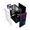 GEMBIRD OBUDOWA FORNAX 2500 MIDI-TOWER (1X USB 3.0, 2X USB 2.0, HD AUDIO, SZKLANY PANEL BOCZNY) CZARNA GEMBIRD