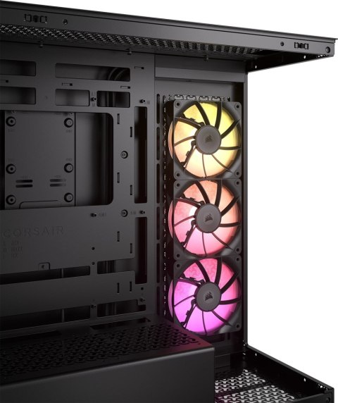 ICUE LINK 3500X RGB Tempered Glass Mid-Tower, Black Corsair ICUE LINK 3500X RGB Tempered Glass Mid-Tower, Black Corsair