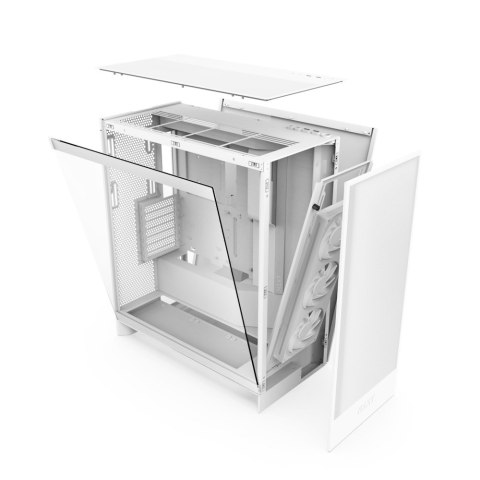 NZXT OBUDOWA H7 FLOW RGB MIDI TOWER Z OKNEM BIAŁA (2024) NZXT NZXT OBUDOWA H7 FLOW RGB MIDI TOWER Z OKNEM BIAŁA (2024) NZXT