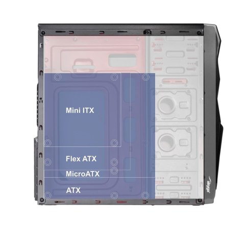 Obudowa Akyga AK995BK (ATX, Micro ATX, Mini ITX; kolor czarny) Akyga Obudowa Akyga AK995BK (ATX, Micro ATX, Mini ITX; kolor czarny) Akyga