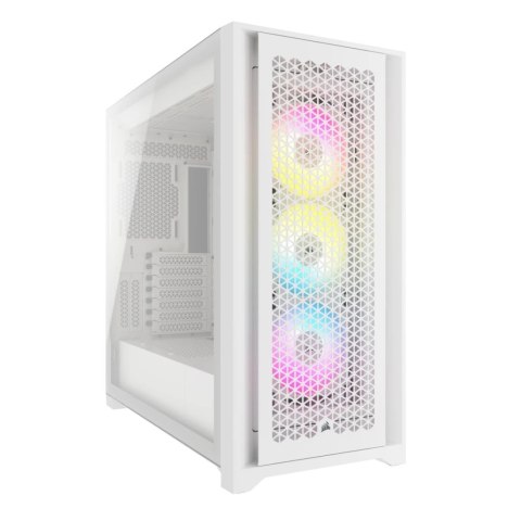Obudowa Corsair iCUE 5000D RGB AIRFLOW Mid-Tower ATX Tempered Glass White (CC-9011243-WW) Corsair