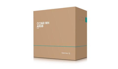 Obudowa DeepCool CC360 WH DEEPCOOL Obudowa DeepCool CC360 WH DEEPCOOL