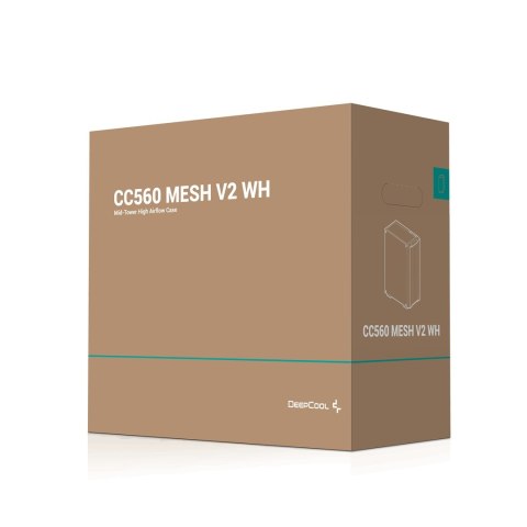 Obudowa DeepCool CC560 MESH WH V2 DEEPCOOL Obudowa DeepCool CC560 MESH WH V2 DEEPCOOL