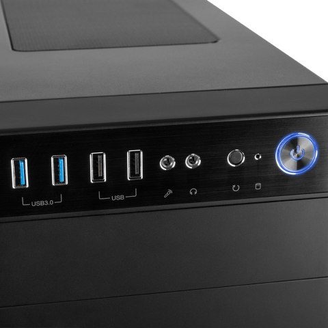 Obudowa MODECOM OBERON PRO AT-OBERON-PR-10-000000-0002 (ATX, ITX, Micro ATX; kolor czarny) MODECOM Obudowa MODECOM OBERON PRO AT-OBERON-PR-10-000000-0002 (ATX, ITX, Micro ATX; kolor czarny) MODECOM