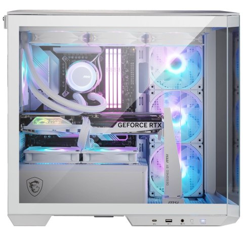 Obudowa MSI MAG PANO M100R PZ WHITE MSI Obudowa MSI MAG PANO M100R PZ WHITE MSI