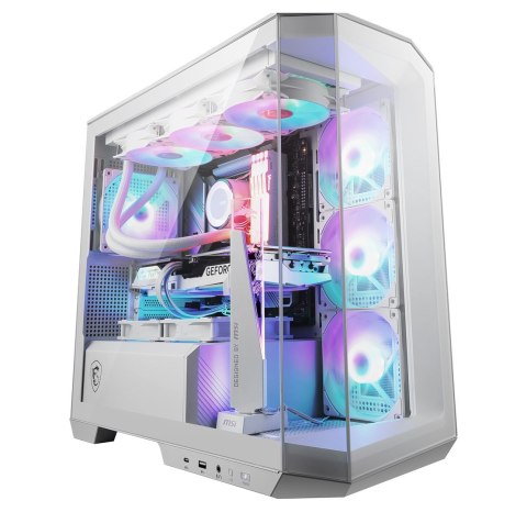 Obudowa MSI MAG PANO M100R PZ WHITE MSI Obudowa MSI MAG PANO M100R PZ WHITE MSI