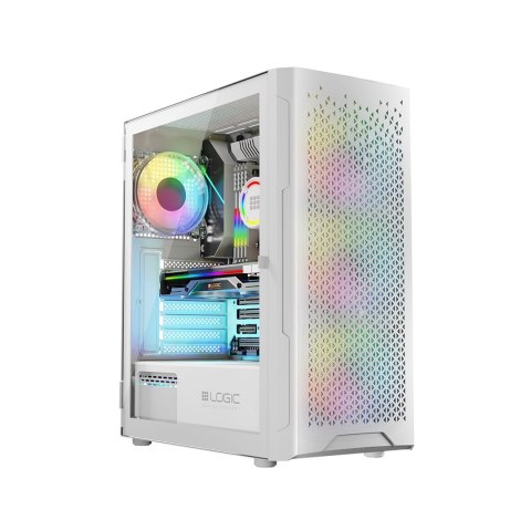 LOGIC OBUDOWA ARAMIS ARGB MIDI USB 3.0 WHITE LOGIC LOGIC OBUDOWA ARAMIS ARGB MIDI USB 3.0 WHITE LOGIC