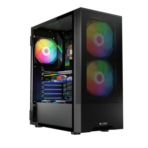 LOGIC OBUDOWA ARYA ARGB MIDI USB 3.0 BLACK LOGIC LOGIC OBUDOWA ARYA ARGB MIDI USB 3.0 BLACK LOGIC